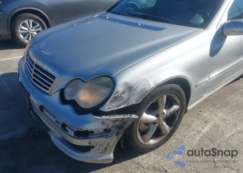 2006 Mercedes-Benz C 230 Sport from USA, damaged, VIN WDBRF52HX6F816417